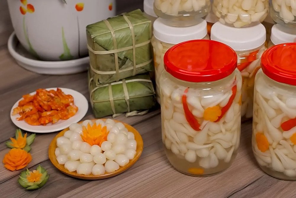 Cách làm củ kiệu giòn khi ủ