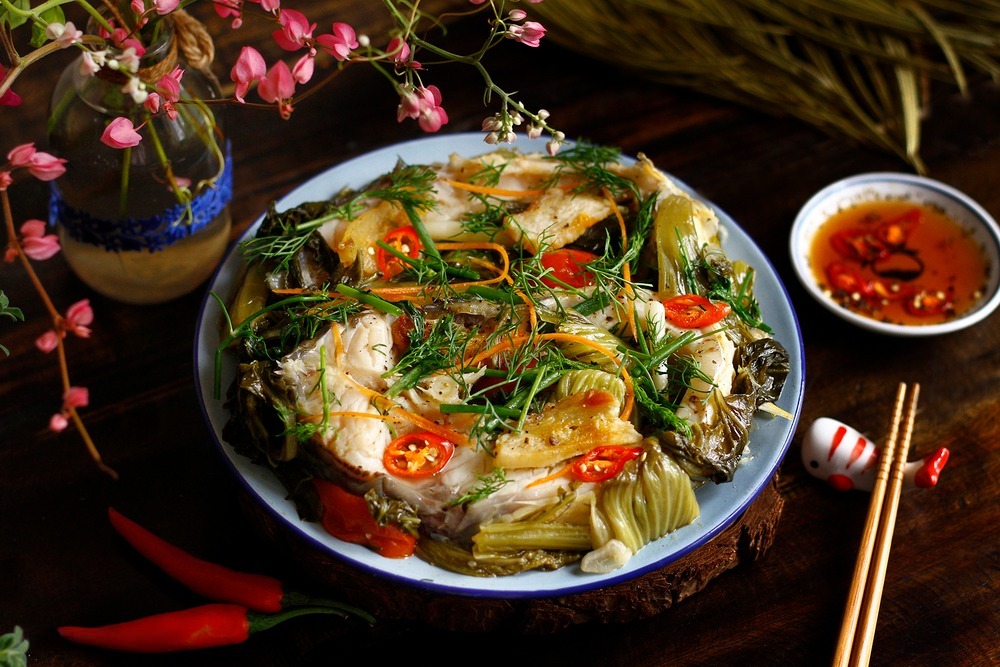 Cách nấu cá chép om dưa thơm ngon